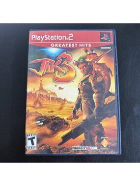 Jak 3 Sony PlayStation 2 MANUAL PS2 Greatest Hits